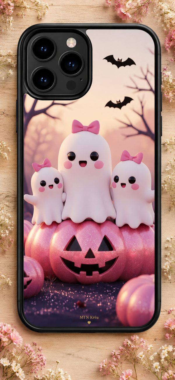 Coque petits fantômes d’Halloween