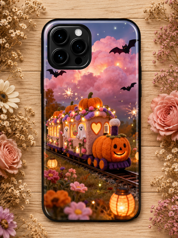 Coque le train des citrouilles