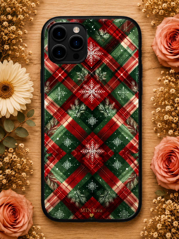Coque noël écossais