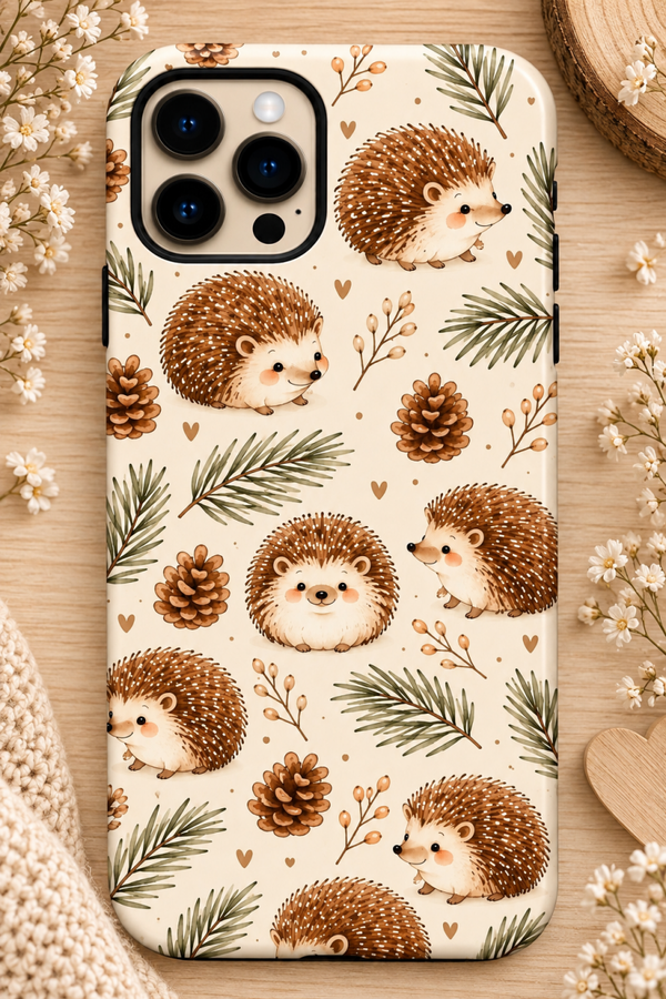 Coque petits hérissons