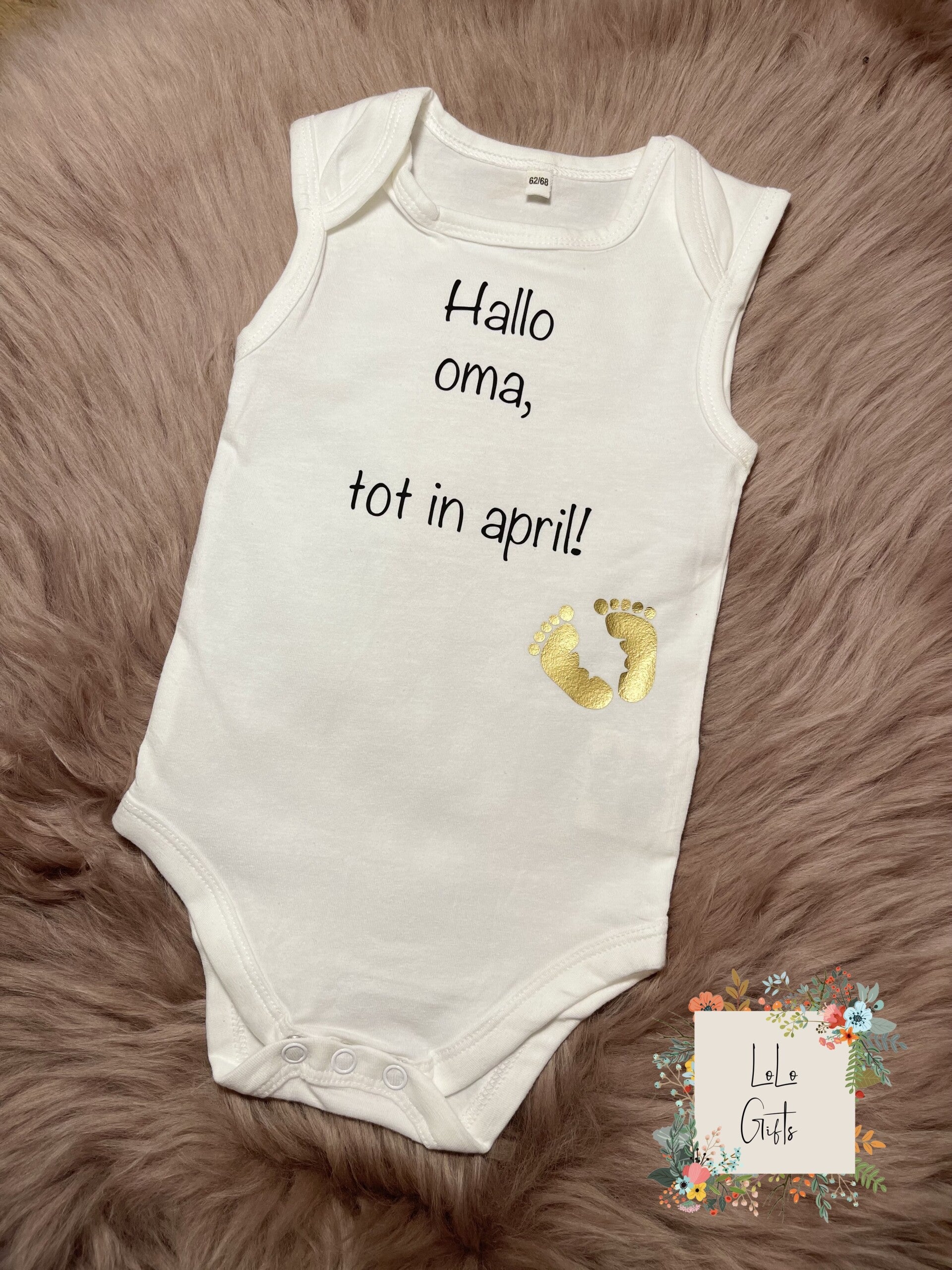 Rompertje - aankondiging zwangerschap