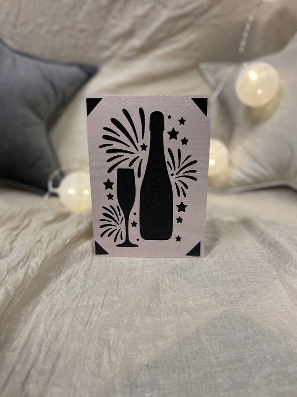 Kerstkaart 'SPARKEL' - incl. enveloppe