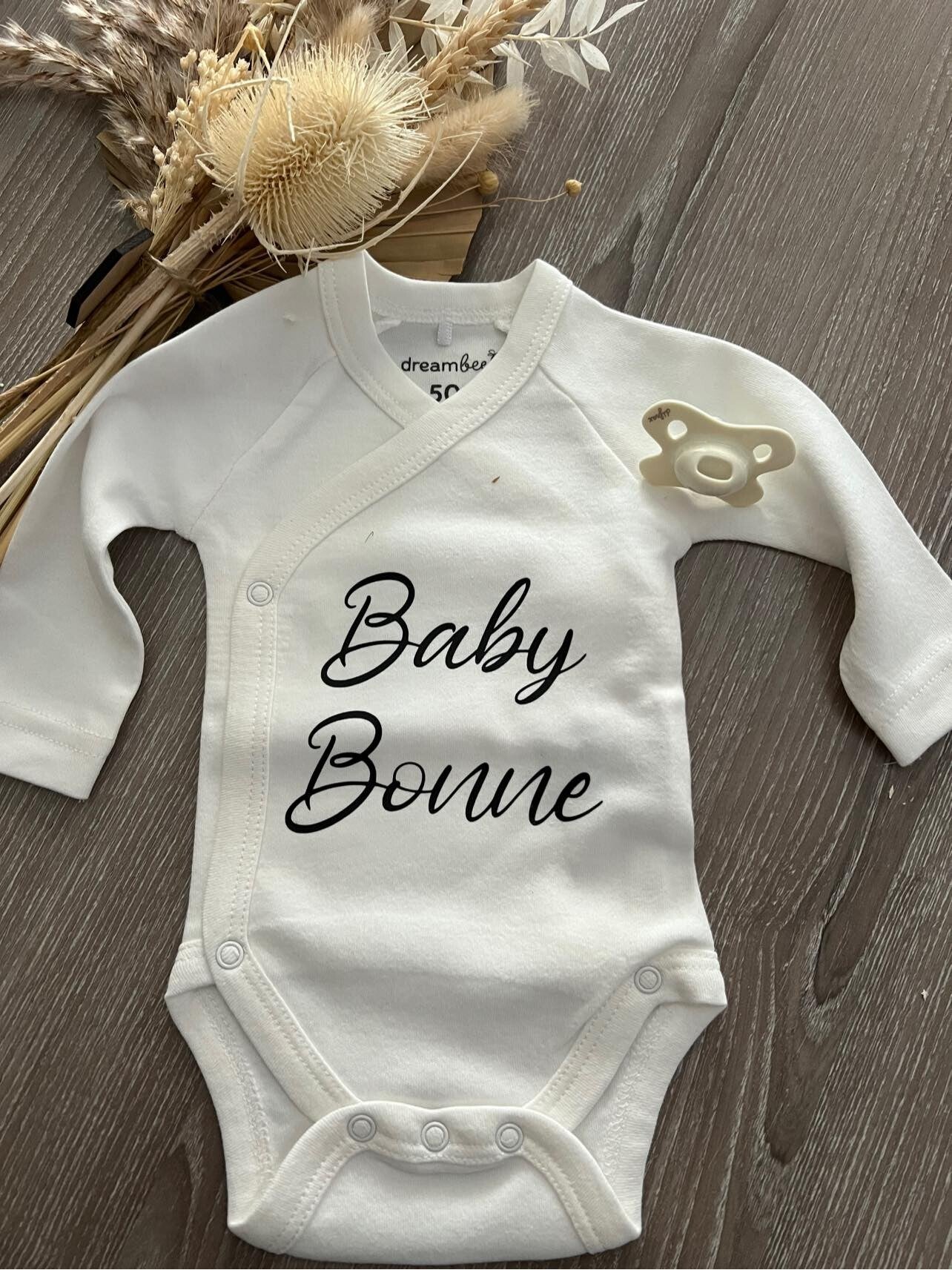 Rompertje met eigen tekst