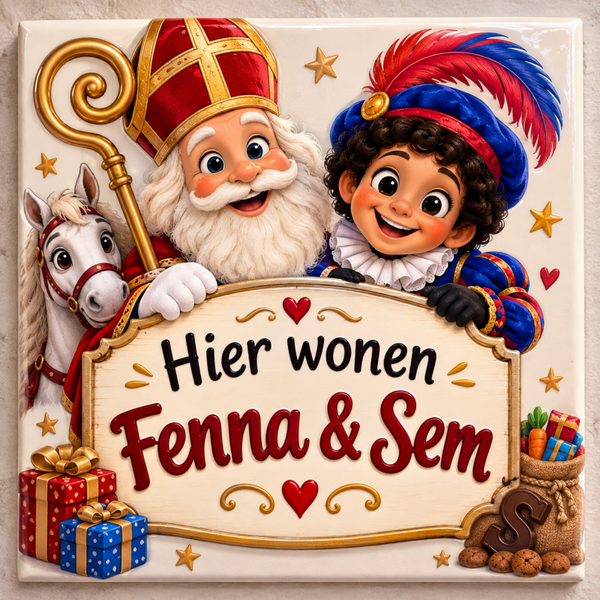 Sinterklaas tegel