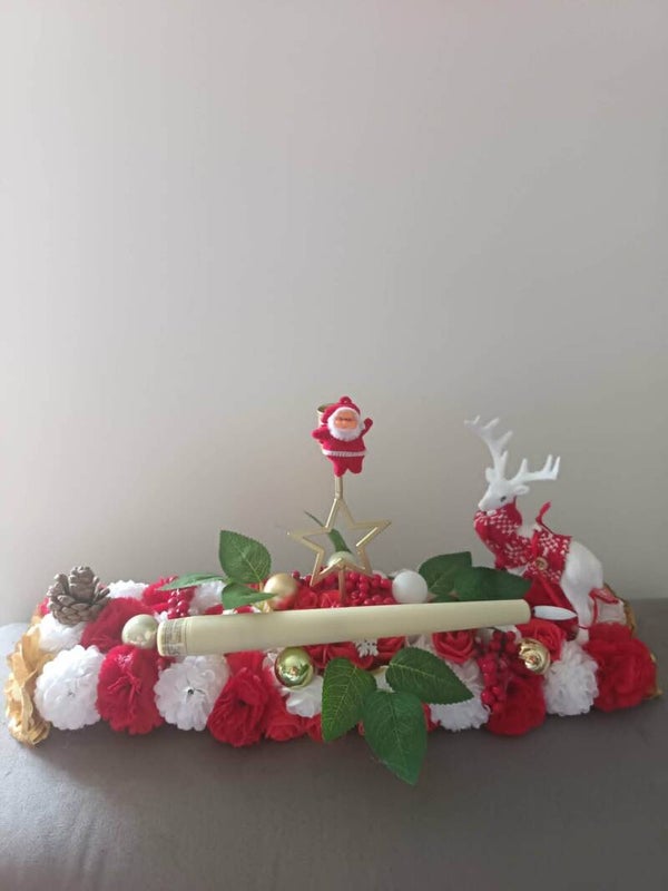 centre de table de noel