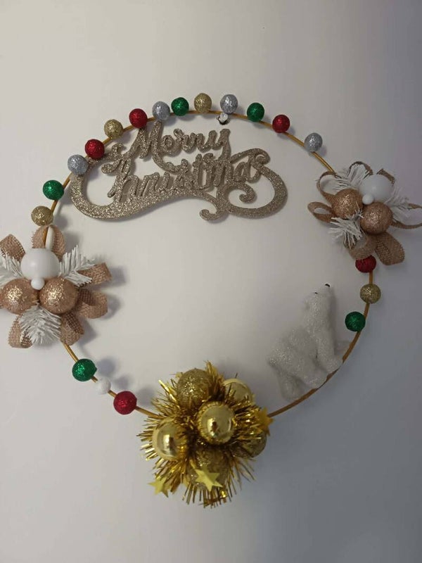 couronne murale de noel