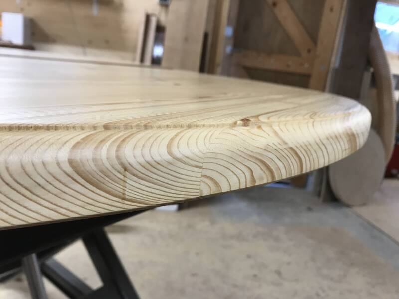 Ronde tafel grenen 120 cm