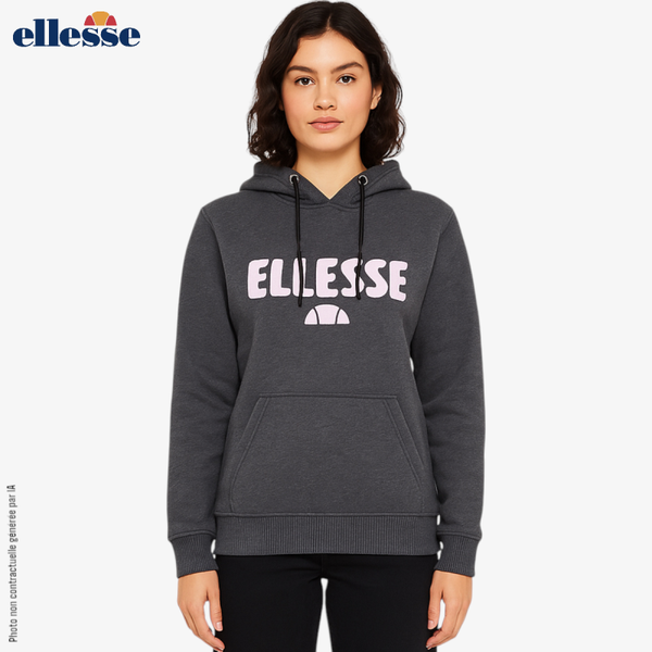 Sweat a capuche ellesse femme