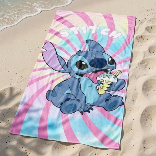 Serviette de plage Stitch