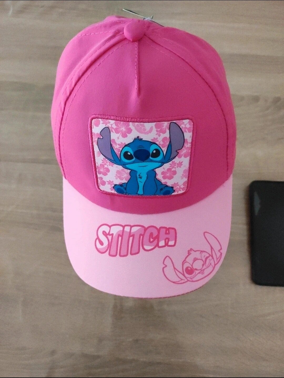 Casquette fille stitch