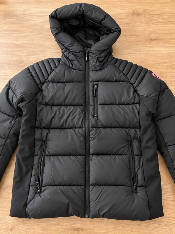 Doudoune Paragoose Jeans noire à capuche – Grand froid -10°C