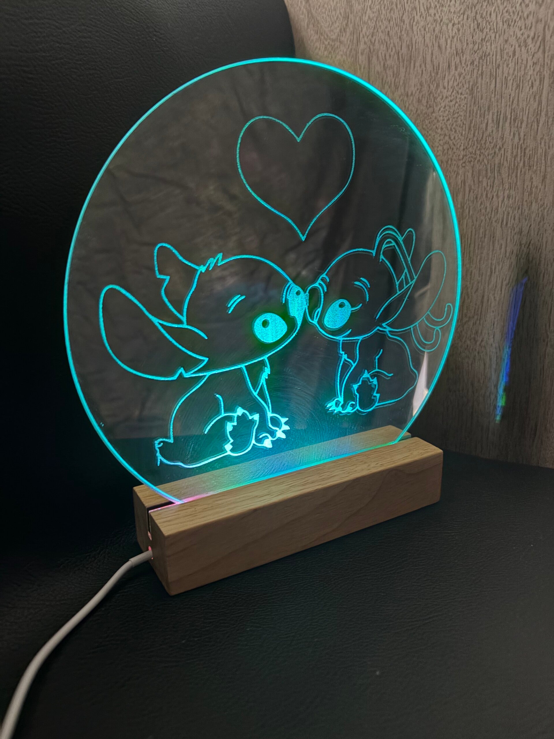Gravure sur miroir