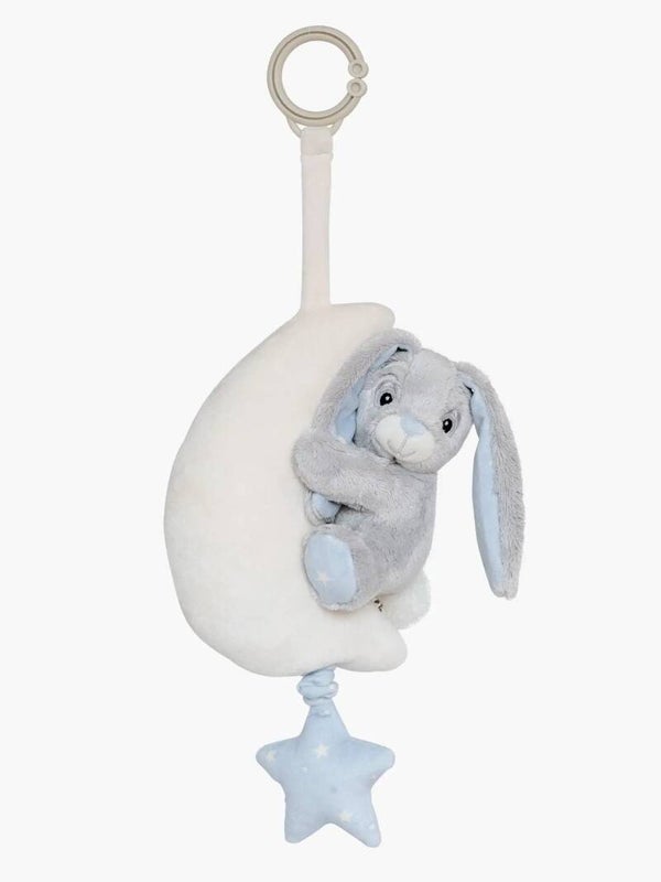 Newborn Bunny muziekmobiel grijs