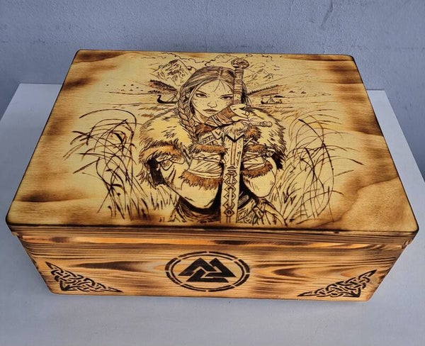 Kiste Wikingermädchen