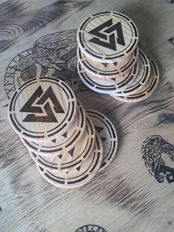Untersetzer Valknut