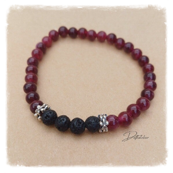 AROMA - ARMBAND *Granat*