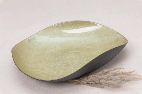 BRICARD SIS FRUITSCHAAL | DRIEHOEK 40 CM GOUD - ZWART