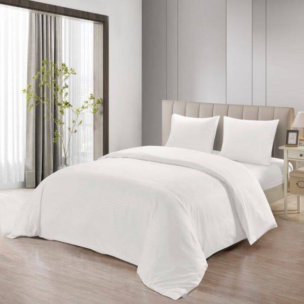 LAVELLA INCE DEKBEDOVERTREK SET | WIT