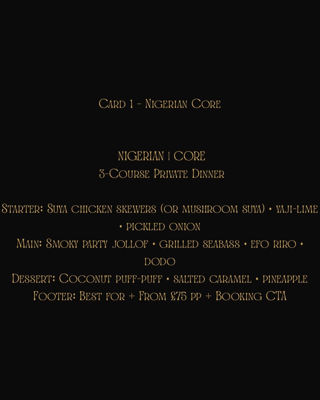 Core menu 1