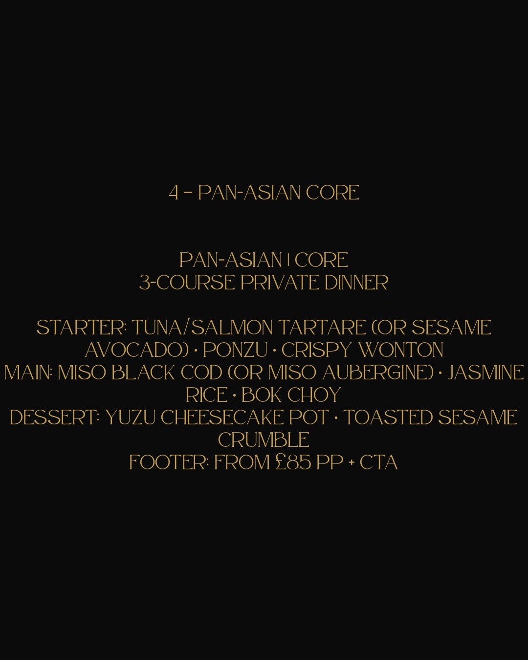 Core menu 4