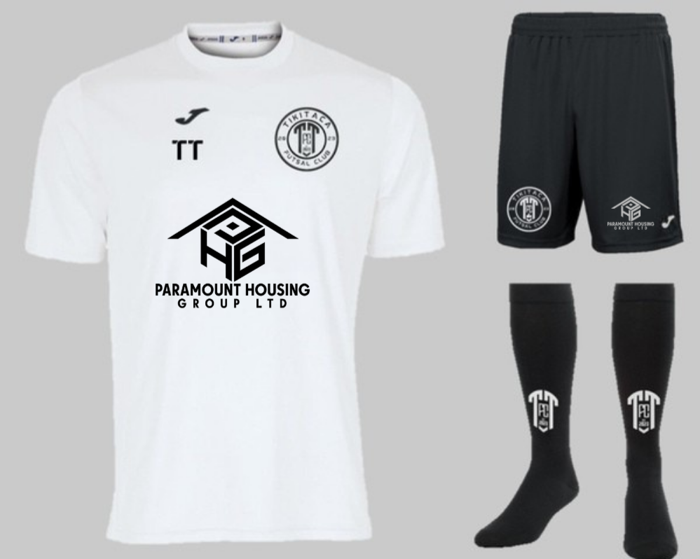 TIKITACA FUTSAL | WHITE TRAINING KIT BUNDLE ADULTS