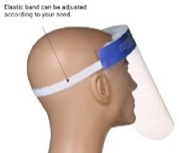 Spatmasker eenmalig gebruik per stuk