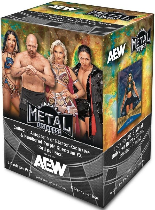 🔥2025  Upper Deck Skybox Metal AEW Blaster Box🔥