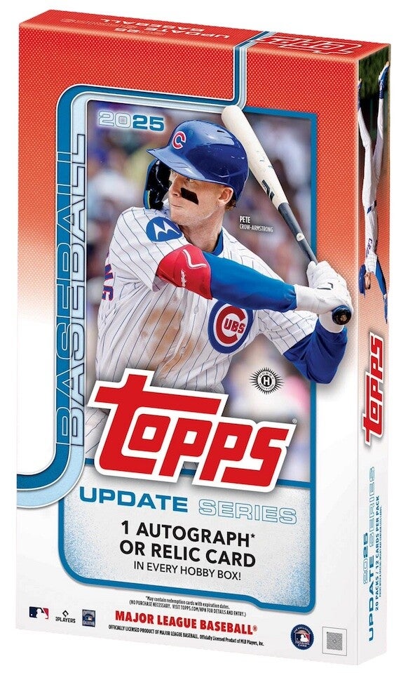 2025 Topps Update Series Baseball Hobby Box.