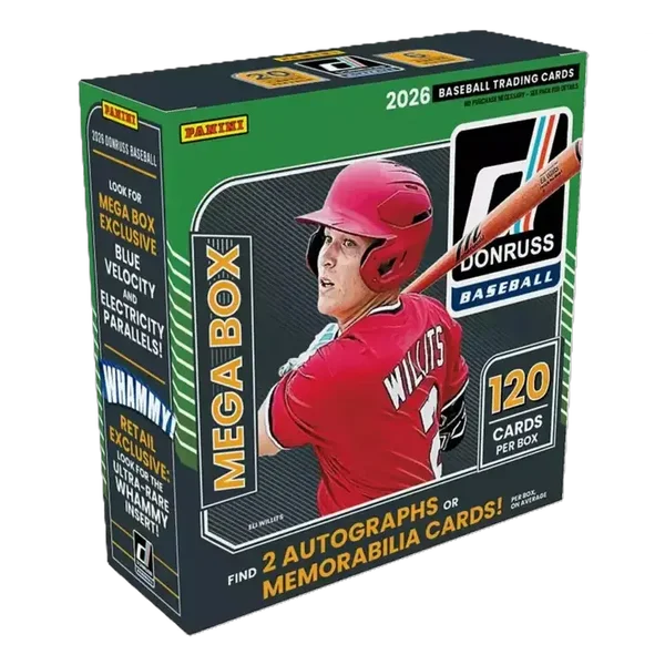 2026 Donruss Baseball Mega Box