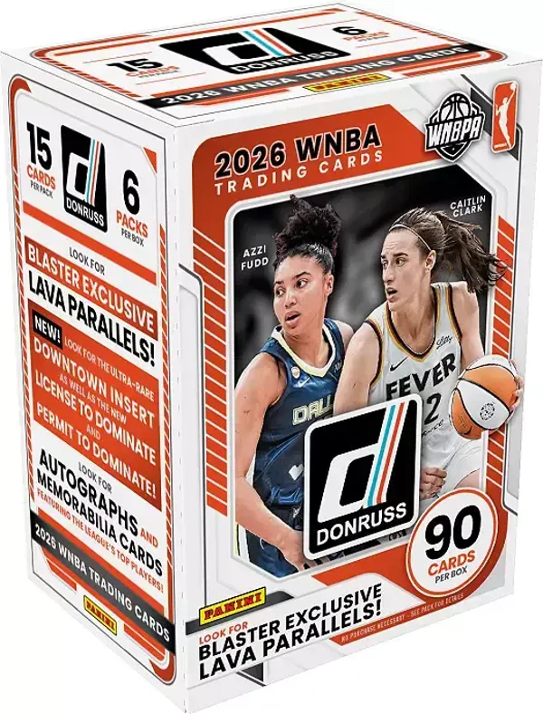 2026 Donruss WNBA Basketball Blaster Box