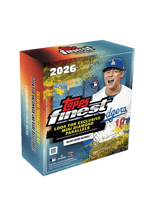 2026 Topps Finest Baseball Mega Box