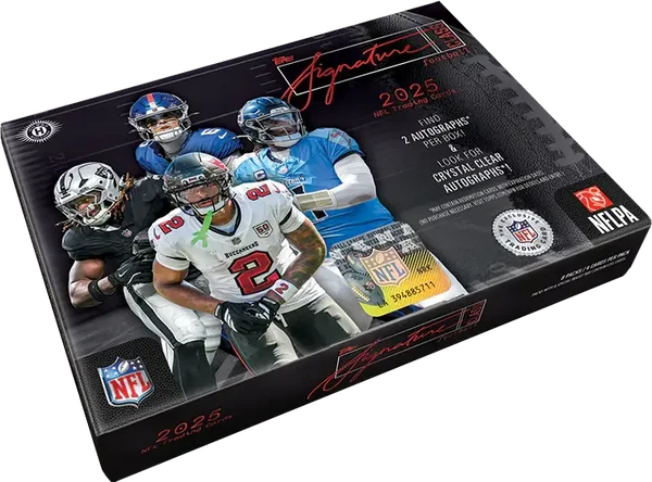 2025 Topps Signature Series Football Hobby Box