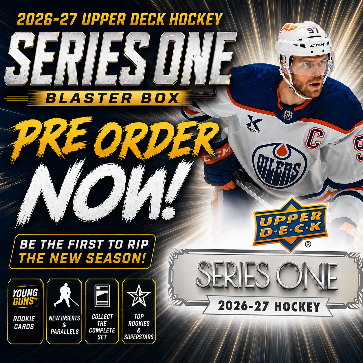 2026-27 Upper Deck Series 1 Blaster Box
