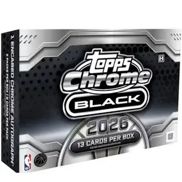 2026 Topps Chrome Black Basketball Hobby Box