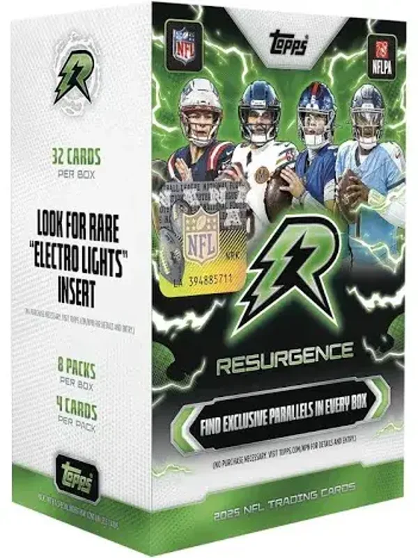 2025 Resurgence Football Blaster Box
