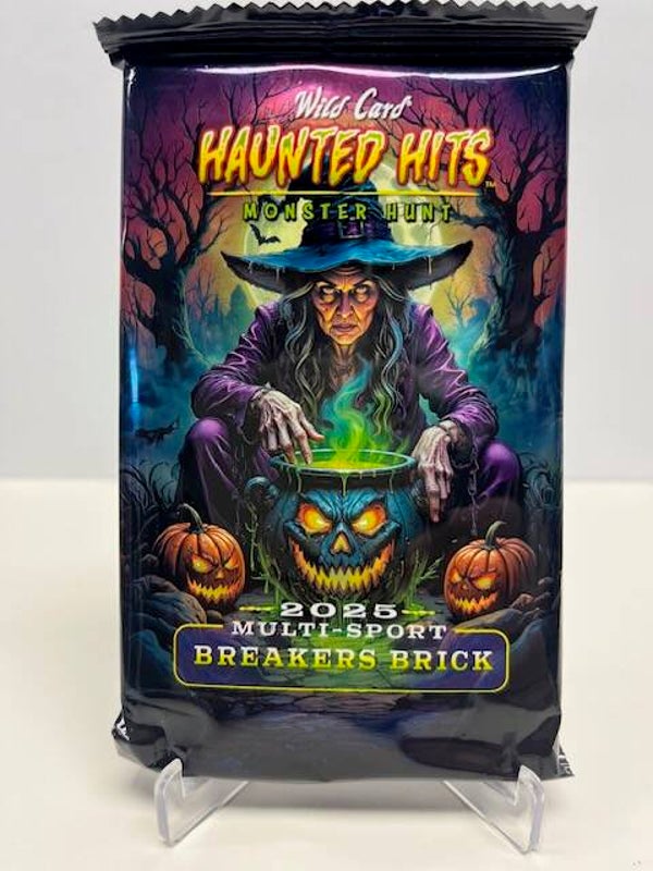 2025 Wildcard Haunted Hits Monster Hunt Breakers Brick Single Pack