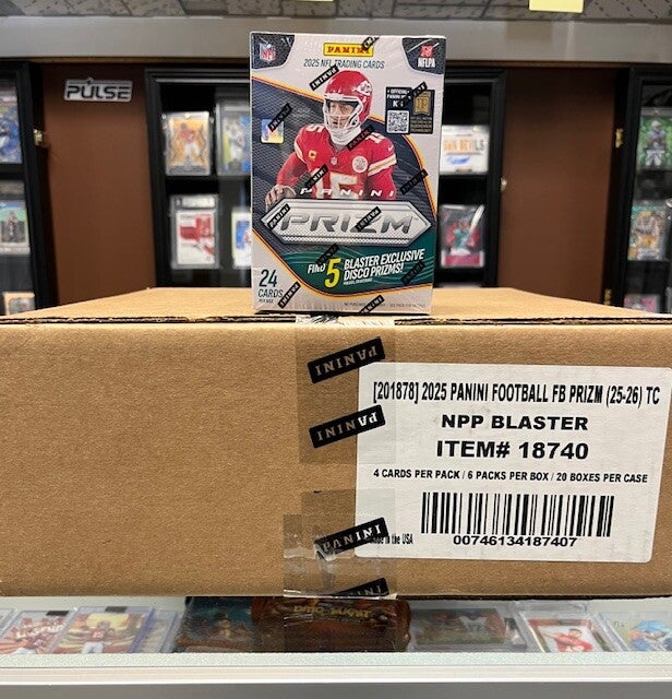 2025 Panini Prizm Football Blaster Box Sealed Case