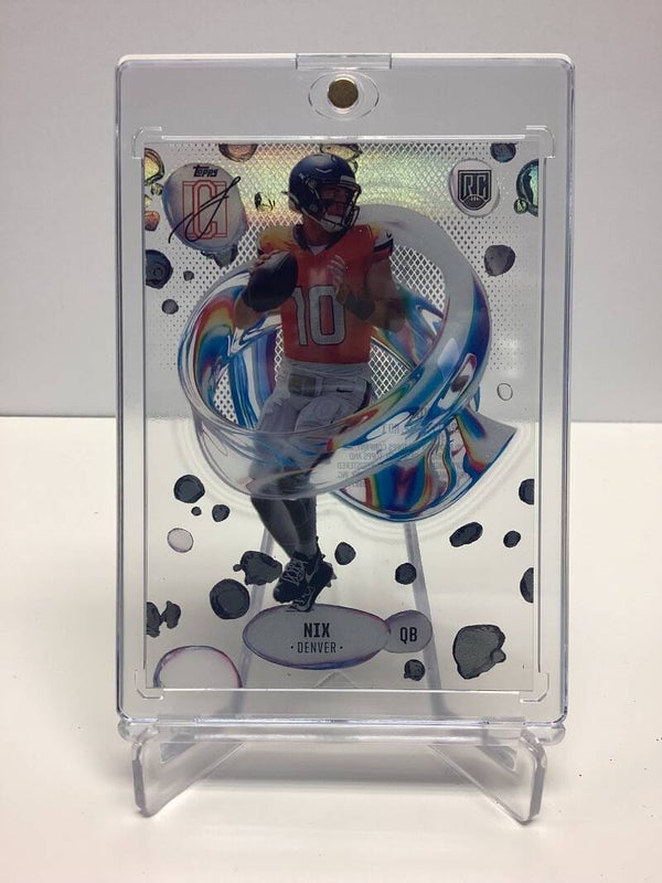 2025 Topps Signature Fluidity Bo Nix CASE HIT # F-4