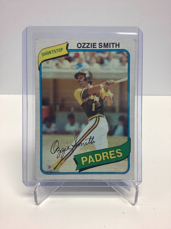 1980 Topps Baseball Ozzie Smith #393 2nd Year