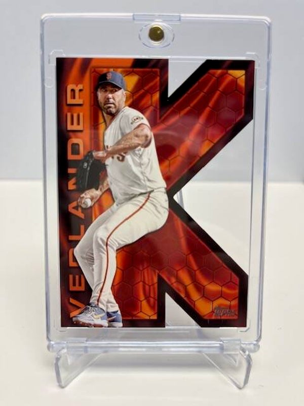 2025 Topps Baseball Justin Verlander K Die Cut # KZ-9