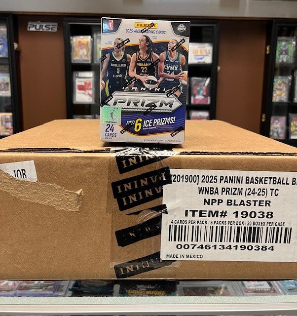 2025 Panini Prizm WNBA Blaster Box Sealed Case.