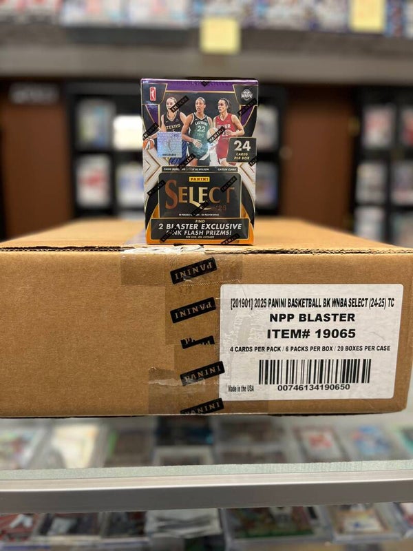 2025 Panini Select WNBA Blaster Box Sealed Case ( 20 Boxes )