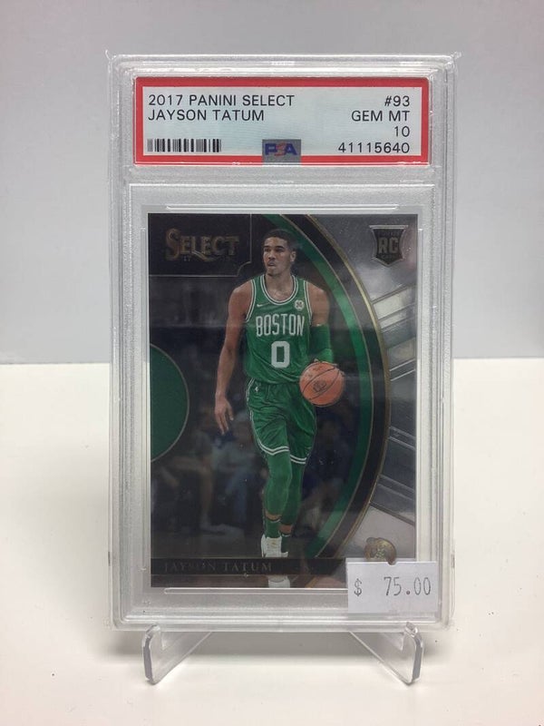 2017 Panini Select Jayson Tatum PSA 10 # 93