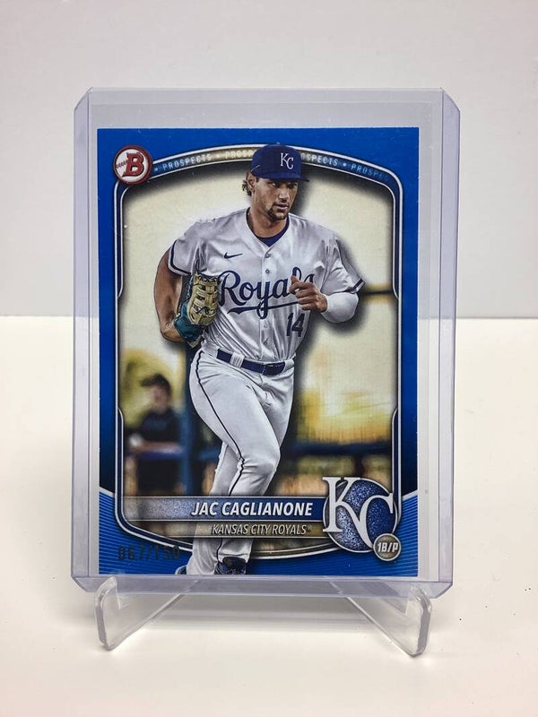 2025 Topps Baseball Jac Caglianone Bowman Blue Prospects 67/150