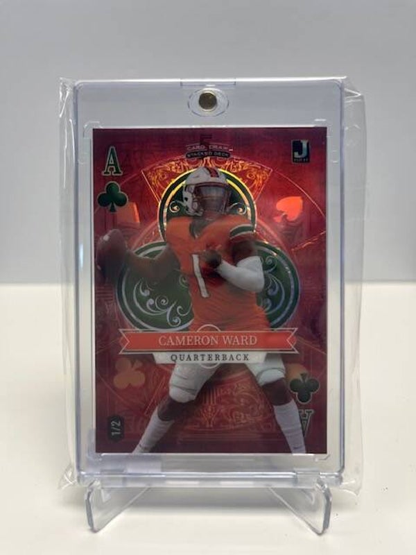 2023 Wildcard 5 Card Draw Cam Ward 1/2