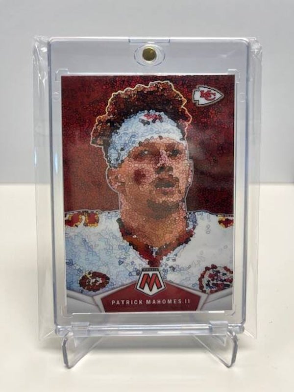 2024 Mosaic Football Micro-Mosaic Patrick Mahomes Prizm #MM-PMS