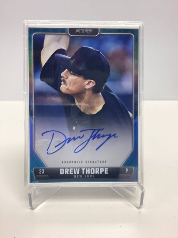 2024 Pulse Baseball Drew Thorpe On Card Auto 12/60