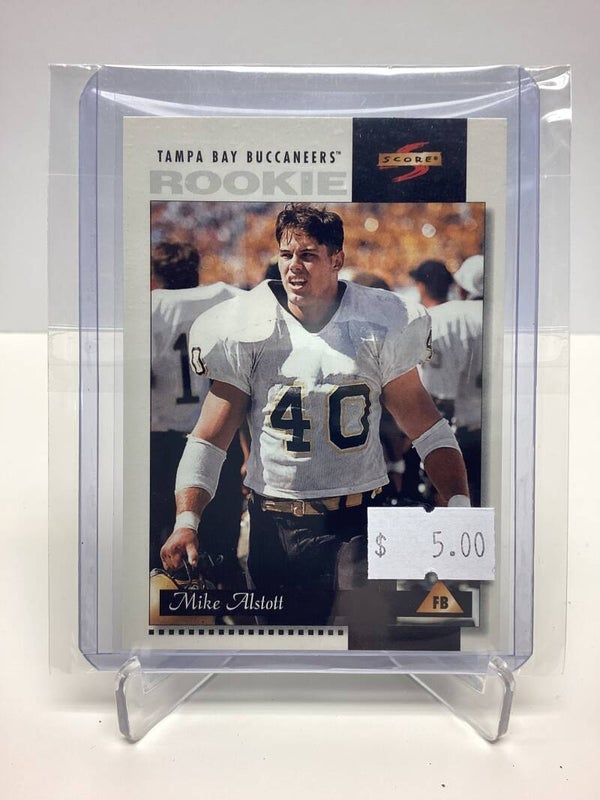 1996 Pinnacle Football Mike Alstott Rookie Card # 217