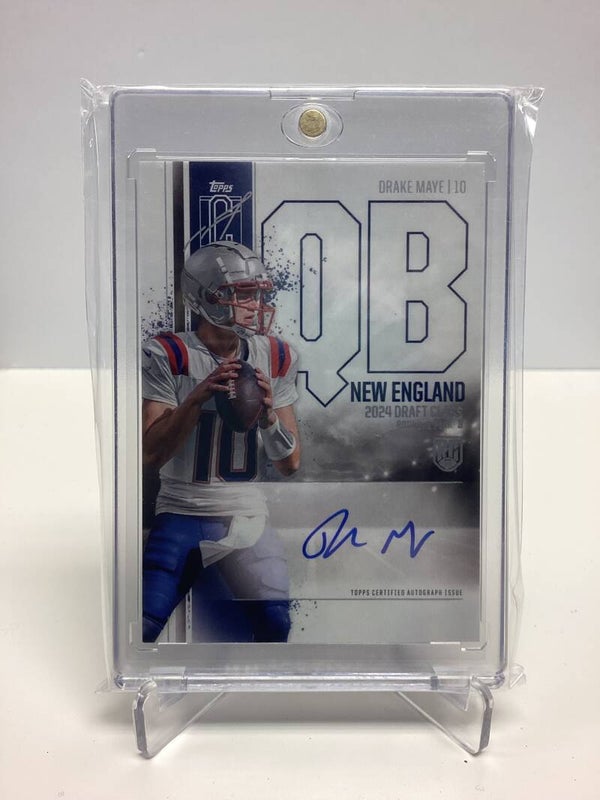 🔥 2024 Topps Signature Football Drake Maye Auto #RCA-DM 🔥