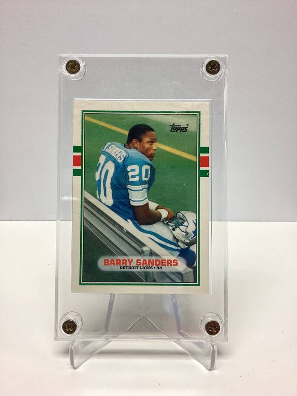 1989 Topps Football Barry Sanders Rookie